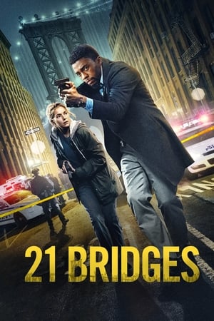 21 Bridges (2019) Hindi Dual Audio 720p BluRay [900MB] Movie Poster