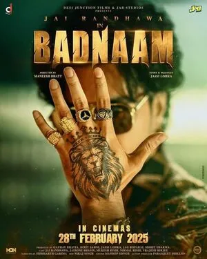 Badnaam 2025 Punjabi DD5.1 WEB-DL 720p - 480p - 1080p Movie Poster