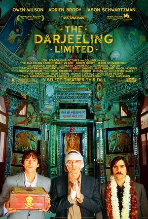 The Darjeeling Limited 2007 Hindi Dual Audio WEB-DL 720p - 480p Movie Poster