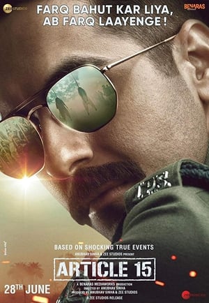 Article 15 (2019) Hindi Movie 480p HDRip - [360MB] Movie Poster