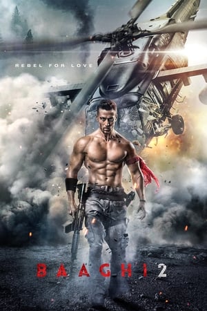 Baaghi 2 2018 Movie HDRip x264 [700MB] Movie Poster