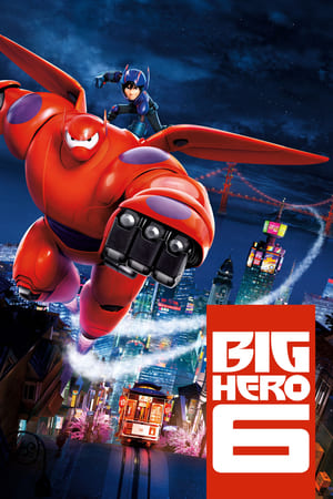 Big Hero 6 (2014) 300MB Dual Audio Hindi 480p Bluray Movie Poster