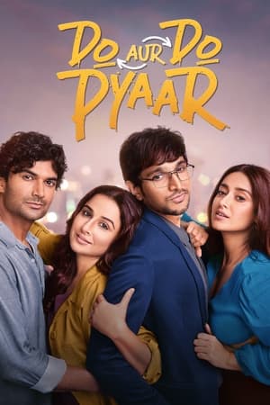 Do Aur Do Pyaar 2024 CAMRip Hindi 1080p Movie Poster