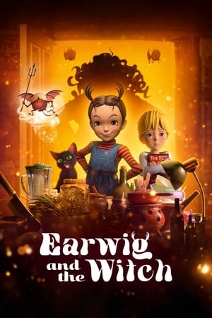 Earwig and the Witch (2020) Hindi Dual Audio 480p HDRip 300MB Movie Poster