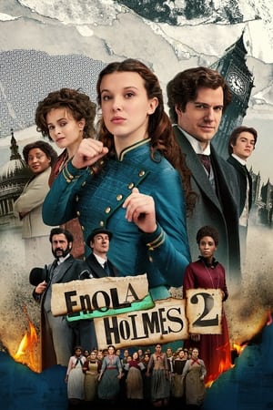 Enola Holmes 2 2022 Hindi Dual Audio WEB-DL 1080p - 720p - 480p Movie Poster