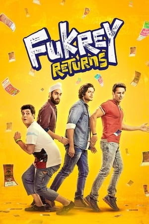 Fukrey Returns (2017) 400MB Full Movie 480p HDRip Download Movie Poster