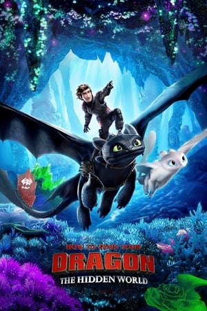 How to Train Your Dragon 3 : The Hidden World (2019) Hindi Dual Audio 720p BluRay [1.1GBMB] Movie Poster