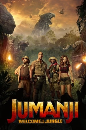 Jumanji: Welcome to the Jungle (2017) Dual Audio Hindi Full Movie 720p BluRay ORG - 1.1GB Movie Poster