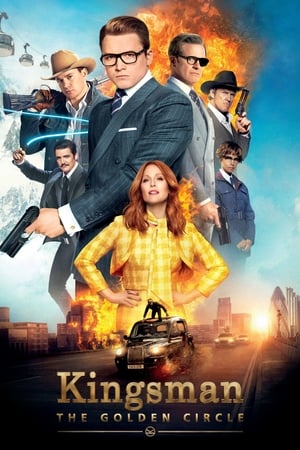 Kingsman The Golden Circle 2017 Dual Audio Hindi Full Movie 720p Bluray ORG - 1.3GB Movie Poster