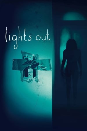 Lights Out (2016) Hindi Dual Audio 720p BluRay [750MB] Movie Poster