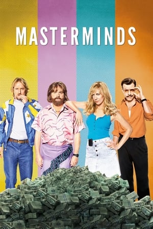 Masterminds (2016) Full Movie BluRay 720p DVDRip [850MB] Movie Poster