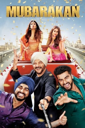 Mubarakan 2017 Movie Desi Pre-DVDRip x264 [700MB] Movie Poster