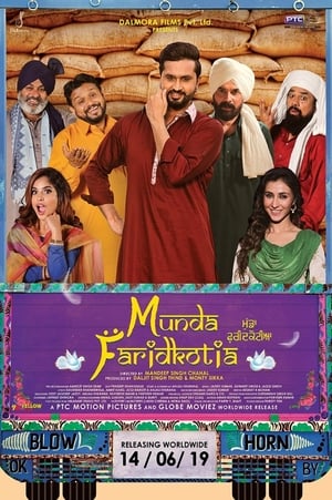 Munda Faridkotia (2019) Punjabi Movie 480p Web-DL - [350MB] Movie Poster