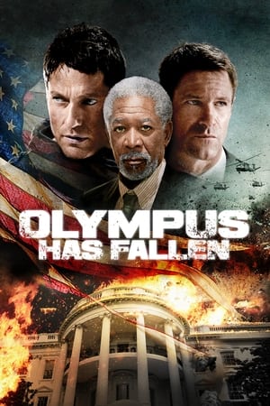 Olympus Has Fallen (2013) Hindi Dual Audio 480p BluRay 350MB Movie Poster