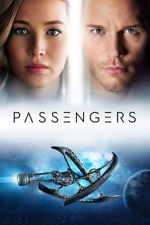 Passengers (2016) HC HDRip Full Movie 300MB Movie Poster