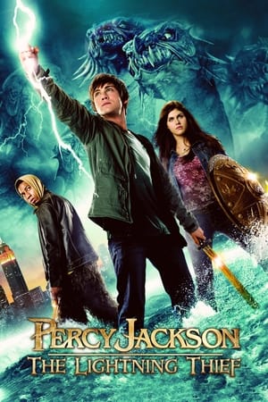 Percy Jackson And the Olympians The Lightning Thief 2010 Hindi Dual Audio 480p BluRay 360MB Movie Poster