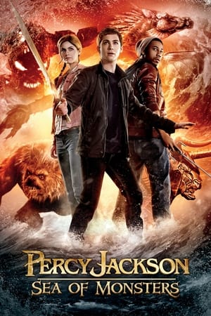 Percy Jackson Sea of Monsters 2013 Hindi Dual Audio 480p BluRay 370MB Movie Poster