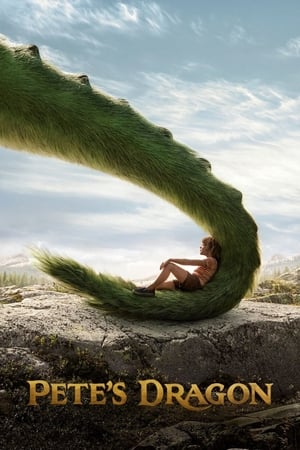 Pete's Dragon (2016) Hindi Dual Audio 720p BluRay [800MB] Movie Poster