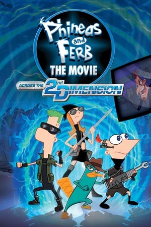 Phineas and Ferb the Movie 2011 Hindi Dual Audio 720p BluRay [600MB] Movie Poster