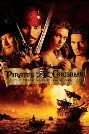 Pirates of the Caribbean: The Curse of the Black Pearl (2003) Hindi Dubbed Bluray 720p [1.0GB] Download Movie Poster