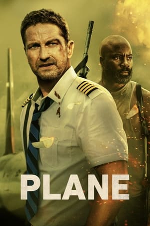 Plane (2023) Hindi Dual Audio HDRip 720p – 480p Movie Poster