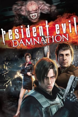 Resident Evil Damnation 2012 Hindi Dual Audio 720p BluRay [840MB] Movie Poster