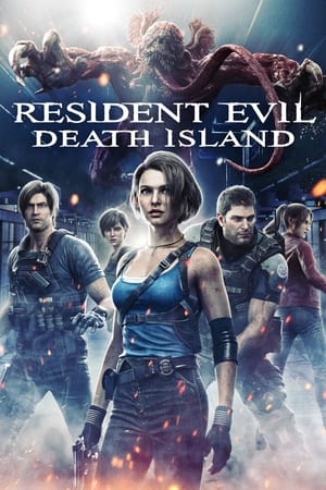 Resident Evil: Death Island (2023) Hindi Dual Audio HDRip 720p – 480p Movie Poster