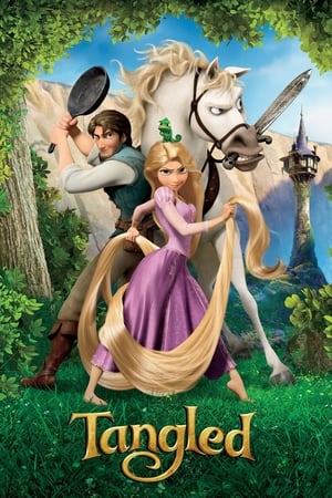 Tangled (2010) Hindi Dual Audio 720p BluRay [1GB] Movie Poster