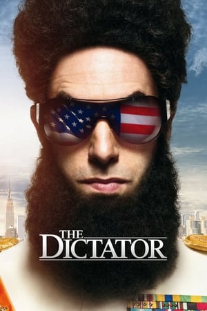 The Dictator (2012) Hindi Dual Audio 720p BluRay [700MB] Movie Poster