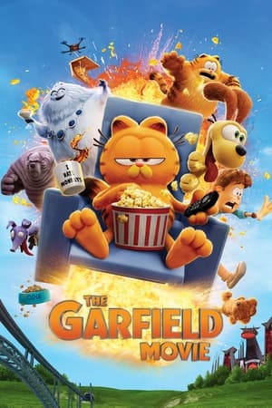 The Garfield Movie 2024 Hindi CAMRip V2 1080p Movie Poster