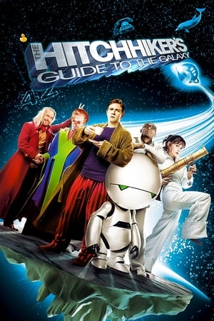 The Hitchhiker's Guide to the Galaxy (2005) Hindi Dual Audio 720p BluRay [940MB] Movie Poster