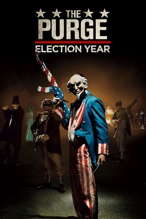 The Purge Election Year (2016) Hindi Dual Audio 720p BluRay [900MB] Movie Poster