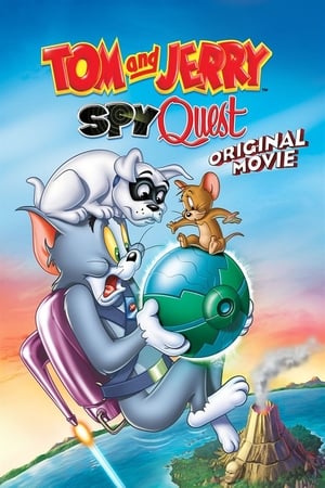 Tom and Jerry Spy Quest 2015 Hindi Dual Audio 480p Web-DL 250MB Movie Poster