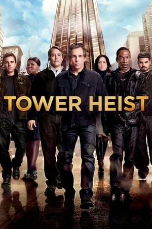 Tower Heist 2011 Hindi Dual Audio 720p BluRay [900MB] ESubs Movie Poster