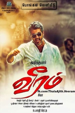 Veeram 2014 Dual Audio (Hindi) 720p HDRip [700MB] Movie Poster