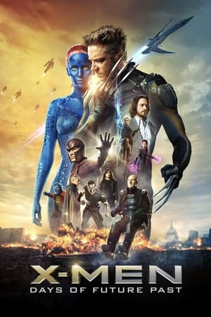 X-Men Days of Future Past (2014) Hindi Dual Audio 480p BluRay 500MB Movie Poster