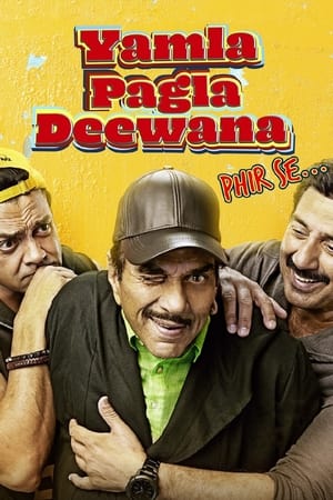 Yamla Pagla Deewana Phir Se (2018) Movie 480p HDRip - [400MB] Movie Poster